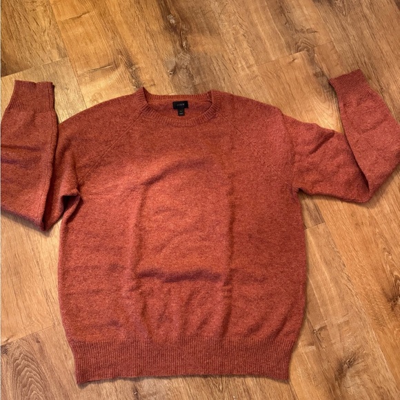 J. Crew Other - J. Crew Brown Crewneck Sweater Knit Wool Blend